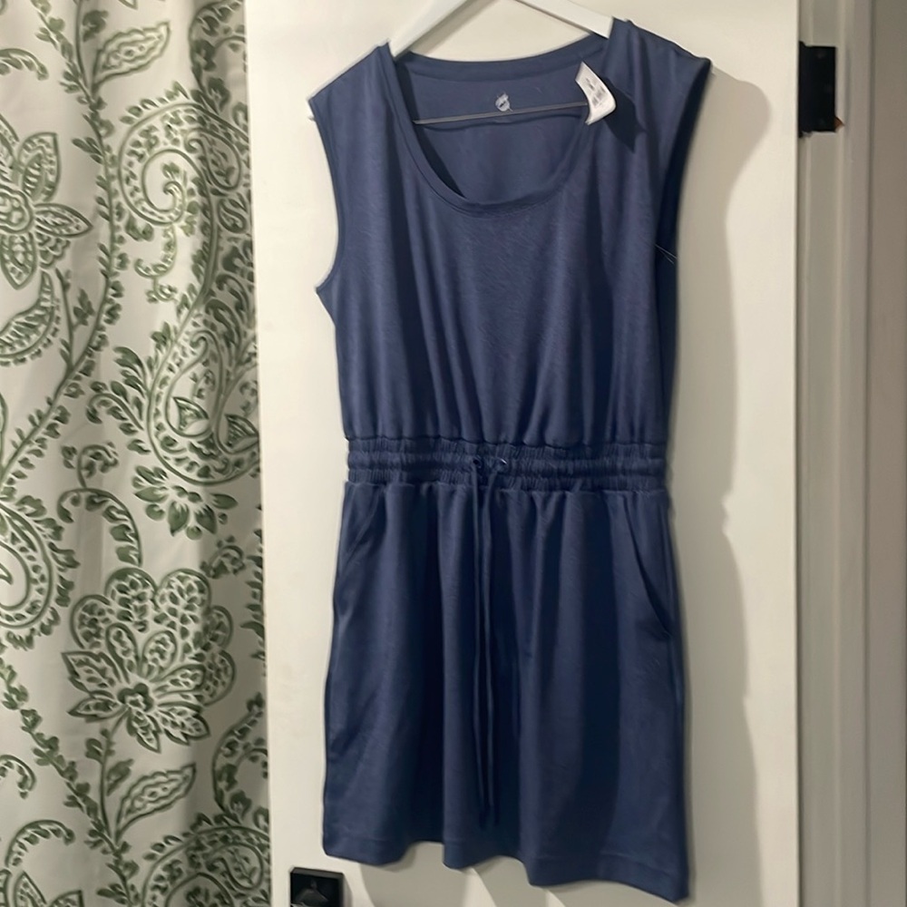 New w Tags-Lou & Grey blue romper size M